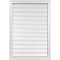 Ekena Millwork Vertical Surface Mount PVC Gable Vent: Functional, w/ 2"W x 2"P Brickmould Sill Frame, 28"W x 40"H GVPVE28X4003SF - alternate 1